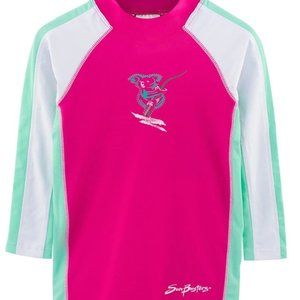 Poppy long-sleeve rashguard